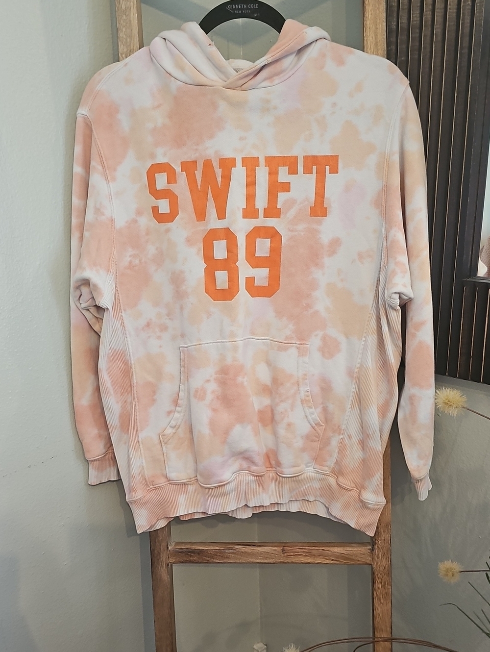 Custom Aerie "Swift 89" Tie-Dye Oversized Hoodie